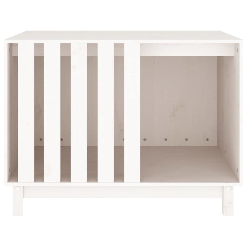 vidaXL Maison pour Chiens Blanc 90 x 60 x 67 cm
