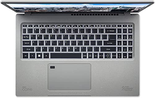 Acer Aspire Vero Laptop fino de 15,6 polegadas Intel Core i7-1195G7 retroiluminado KB Wi-Fi6 PCR Mat