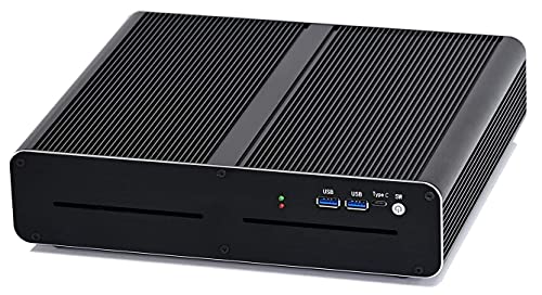 Partaker 8K Mini Pc, Desktop Gaming Computer With Intel I7 7700Hq 4 Cores 2.8Ghz, 8Gb Ram, 240Gb Ssd, Dedicated Gtx1060 3G Graphics, 7680X4320, 2Xgiga Lan, Dp+Hd+Dvi, Type-C, Win 10 Pro #TOP1