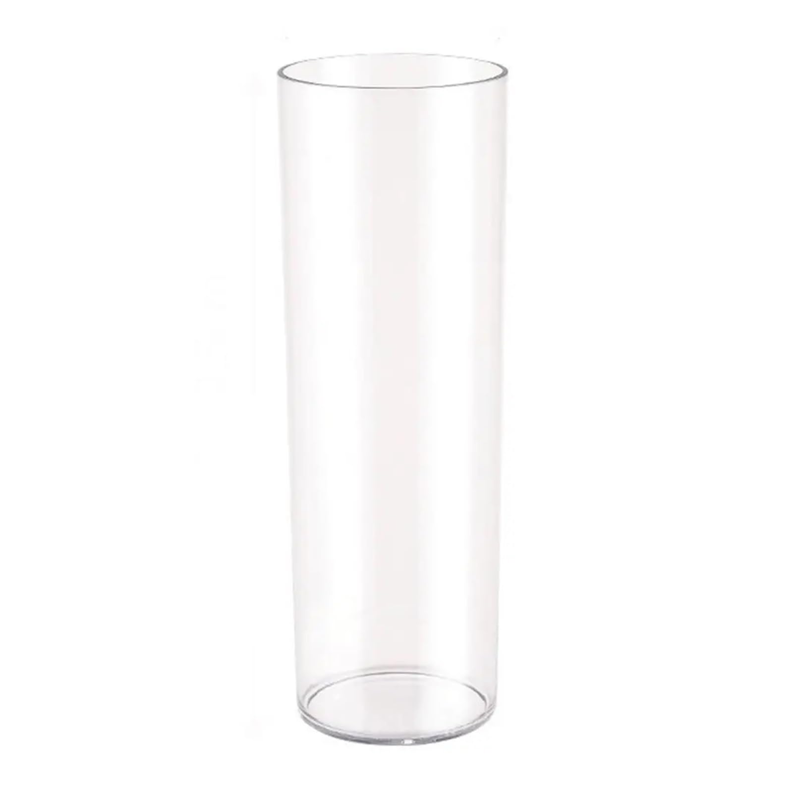 Luoaxinn One Color Acrylic Vase Hydroponic Plants Acrylic Cylinder Vase