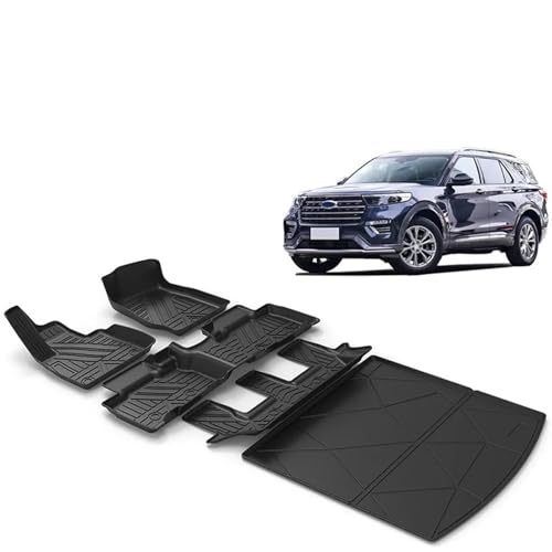 Tapis de sol voiture Ford Explorer U625 G6 accessoires intérieur chic - 2