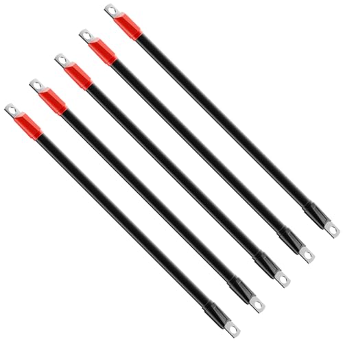 CLUBRALLY Golf Cart Battery Cable Set, 48 Volt 4 Gauge Club Car Battery Cables, Fits for Club Car DS 1995-Up Golf Carts