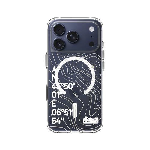 Coque MagSafe iPhone 17 Pro RhinoShield Clear Alps transparente et anti-jaunissement
