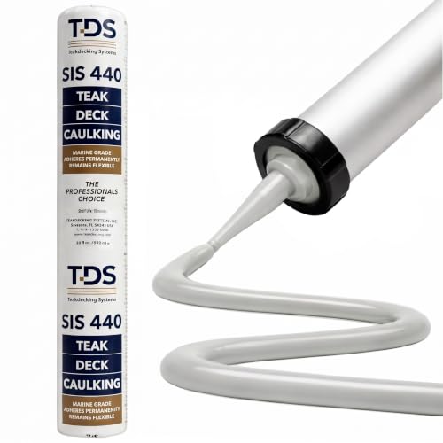 Image of Teakdecking Systems (TDS) SIS440 Marine Caulk Sausage 20oz - Gray | Premium quality SIS440, first class appearance, UV & chemical resistant, non-corrosive, ideal for boats and yachts