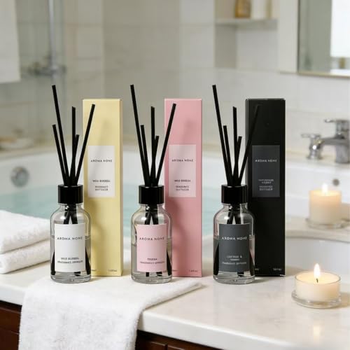 Set 3 Ambientadores de Varillas Bluebell Freesia Citrus 30ml miniatura 3