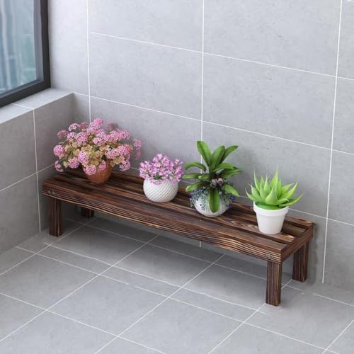 MJKQ9 プランター台 プランター 花台 おしゃれ 野菜 菜園 スタイル1 棚板 園芸 60*25*12 棚 ガーデニング用品 庭 屋外 家庭菜園 ベランダ 木製 フラワースタンド 室内 プランタースタンド スタンド式 木製プランター 植木鉢 長方形 園芸ラック