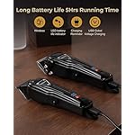 Hair Clippers for Men Professional, Cordless Clipper and Trimmer Set, Clippers for Hair Cutting Kit with Long Battery Life, Electric Hair Trimmer for Family Barber Kids Use - Image 4