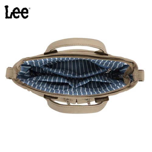 Image of Lee Small Crossbody Bag for Women Nylon Tote Bag with Multiple Pockets