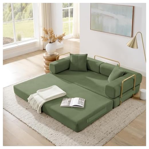 4-in-1 Folding Convertible Sofa Bed