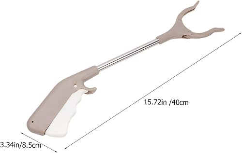 Miniatura 2 de Cabilock Herramienta de agarre plegable, agarradores plegables ligeros para ancianos, herramienta de asistencia de alcance para recolección de