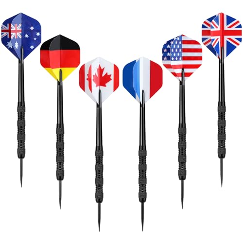 Image of Accmor Metal Tip Darts, Steel Tip Darts, 14 Grams Professional Metal Darts, Darts Metal Tip Set, Metal Darts for Dartboard