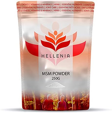 OptiMSM Powder - 250g | Pure MSM Powder - Joint Care Supplement | The Purest, Most Researched MSM, No Additives & Non-GMO - 250 Grams