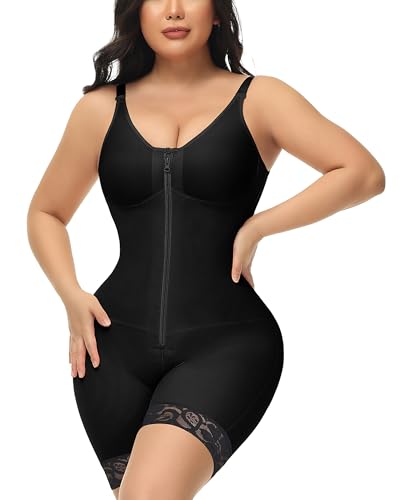 M MYODRESS Fajas Colombianas Reductoras Y Moldeadoras Shapewear for Women Control Bodysuit Fajas Postparto Cesarea Full Body Shaper Compression Suit Tummy Shaper Garment After Liposuction, XXL