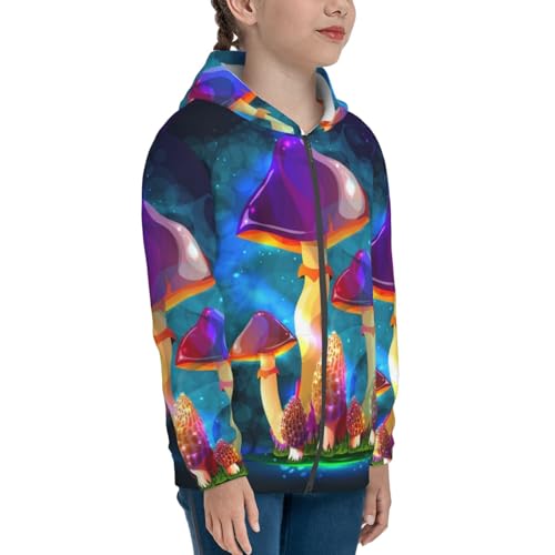 Merry Christmas Everyone Vintage Rusty Kid Hoodies Boys Zip Up Sweatshirts Girls Pullover with Pocket4