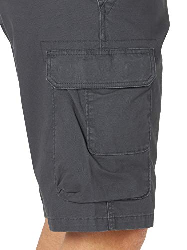 Wrangler Authentics Men's Stretch Twill Cargo Shorts, Asphalt, 40 #TOP4