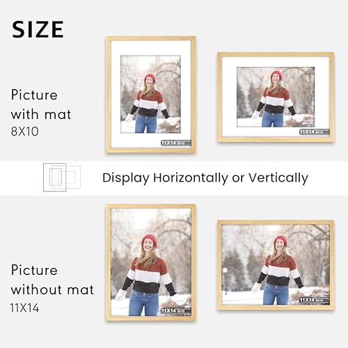 Image of Art Street Premium Photo Frame for living room, Classic Aesthetic Design Photo Frames for Photograph, Art Work, Kids Room Set of 9 (11x14 Inch, Beige)
