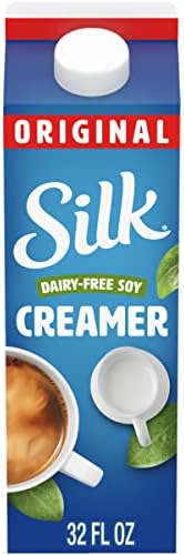 Silk Soy Creamer, Original, Smooth, Lusciously Creamy Dairy Free and Gluten Free Creamer From the #1 Brand of Plant Based Creamers, 32 FL OZ Carton