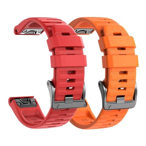 Bracelet Fenix 8 Band 22mm Easy Fit silicone souple ajustable