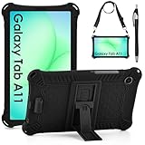 【Support Réglable à Deux Angles】 La coque pour Samsung Galaxy Tab A9 (2023) offre un support robuste pour votre Galaxy Tab A9 ou A11. Ajustez l'angle de visualisation, alternez librement entre l'angle de frappe et l'angle de visionnage, et libérez vos mains.