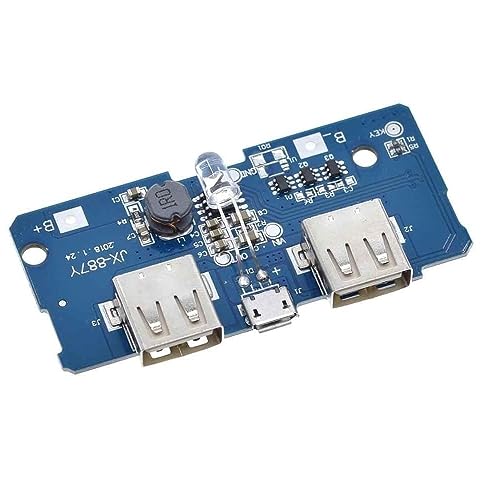 Image of UG LAND INDIA Dual Micro USB 3.7v to 5V 2A Power Bank DIY 18650 LiPo Charger