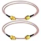 Boobrie 2 x SMA Verlängerung 50CM SMA Kabel Stecker auf Buchse Kabel RG316 Koaxialkabel WiFi Antenne Koaxialkabel für 2G 3G 4G LTE Low Loss WiFi Antenne Wireless LAN Router GPS