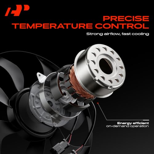 A-Premium Radiator Fan Motor Compatible with Chevrolet, GMC, Cadillac by A-premium - Image 6