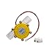 WZINTOP 12V/10W DC Water Flow Generator Turbine Generator hydroelectric Micro Hydro Generator Tap Water Flow Hydraulic DIY(Yellow)