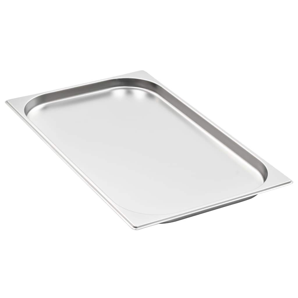 Küchengeräte-Zubehör – Küche & Esszimmer – Gastronorm-Behälter 4 Stück GN 1/1 20 mm Edelstahl