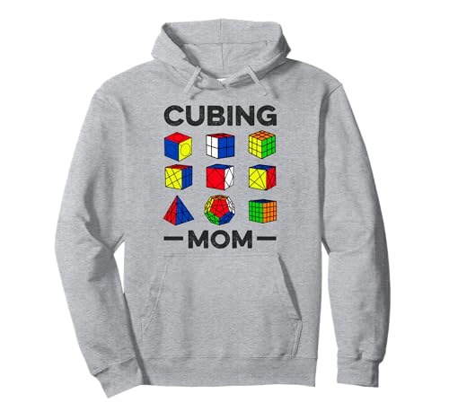Cubing Mom Funny Speed Cubing Amoureux de mathématiques Sweat à Capuche