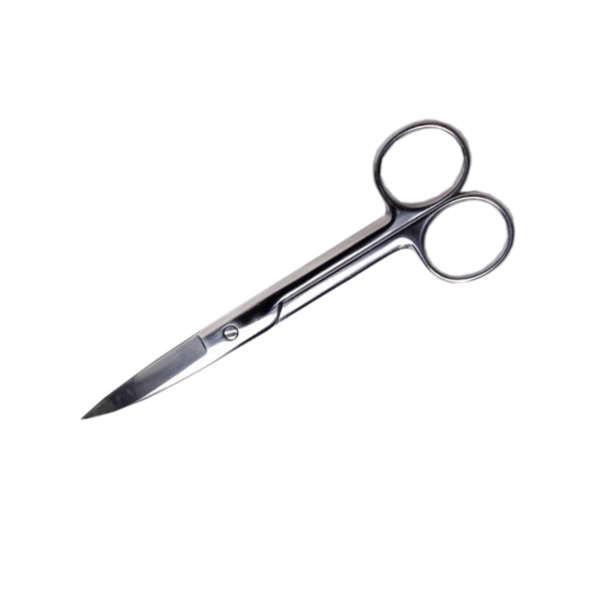 Balacoo 3pcs Makeup Scissors Set 14cm Stainless Steel Eyebrow Scissors Curved Precision Portable for Travel Beauty Tools