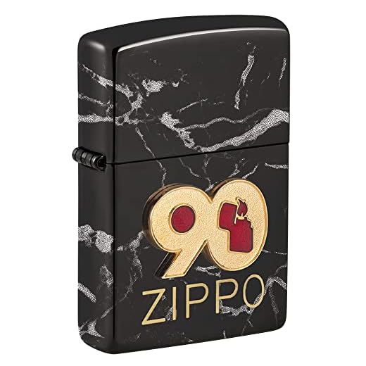 ZIPPO ライター Zippo社創業90周年記念モデル 2022 Collectible of the Year 通常モデル 49864 正規輸入品 ブラック