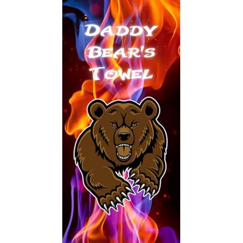 Z15 Daddy Bear Beach & Bath Towel Cover