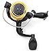 Fishing Reels Baitcasting Fixed Spool Reel Powerful Carp Fishing Reel Spinning 5.2: 1 Gear Ratio with Transparent Fishing Wire Yellow