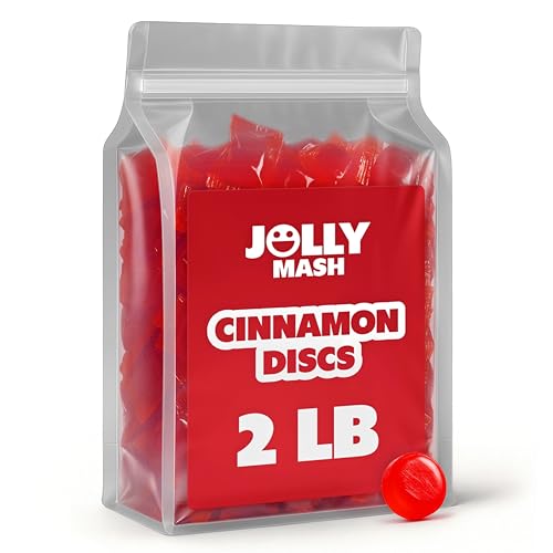 Cinnamon Discs Hard Candy 2 lbs Bulk Bag