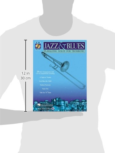 Jazz & Blues Playalong Solos for Trombone Book/Online Audio - Image 3