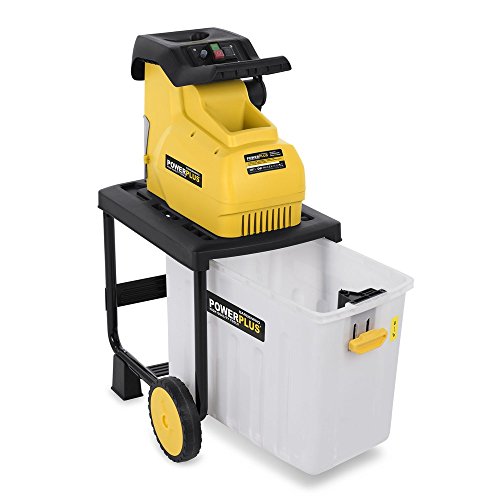 Leisehäcksler Powerplus 2800 Watt für Gartenabfälle