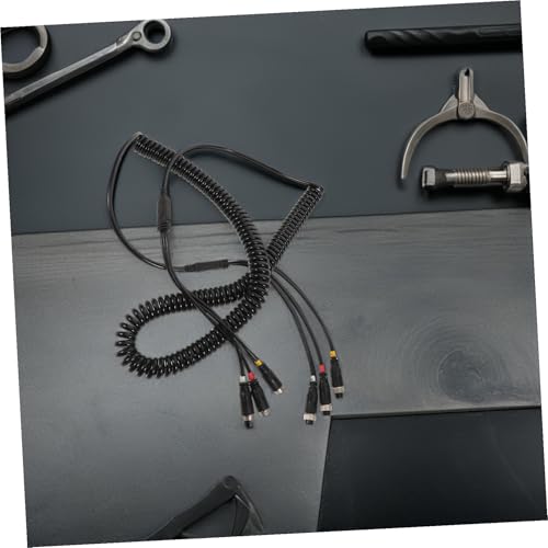 Mobestech Elastyczny Kabel Przedłużający Do Kamery Cofania Przewód Do Rejestratora Samochodowego Akcesoria Odporna Utratę Sygnału Linka i Przyczep