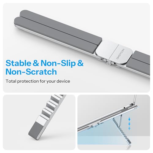 Soporte Ajustable Plegable OMOTON para Laptop y Celular miniatura 7