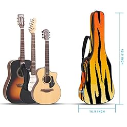 Housse de transport étanche pour guitare avec bandoulière réglable Motif floral indien Bleu, Multicolore 02, 42.9×16.9×4… - Les Beatles, Paul McCartney, John Lennon, RIngo Starr, George Harrison Housse de transport étanche pour guitare avec bandoulière réglable Motif floral indien Bleu, Multicolore 02, 42.9x16.9x4… – Image 5