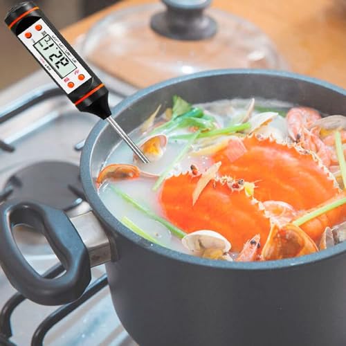 Termômetro Culinário Digital com Espeto Ideal para Alimentos e Cozinha