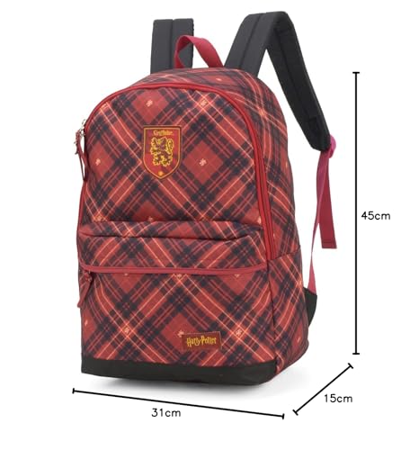Mochila, Luxcel, Harry Potter, Grande, Vinho