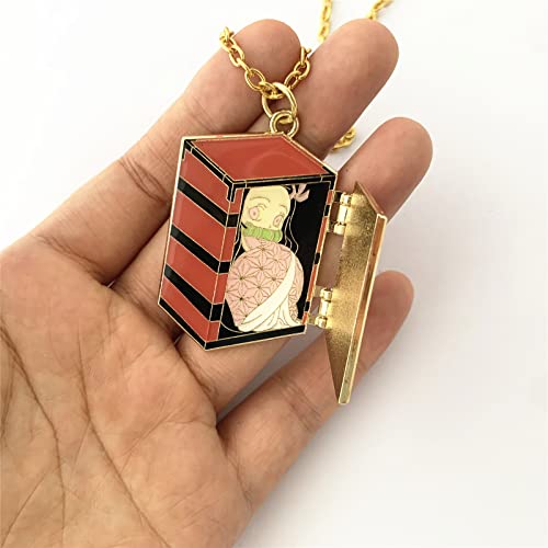 Dezhan Anime Cute Necklace, Metal Cartoon Pendant For Women And Men  thumb #7