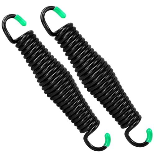 2Pack Premium Porch Swing Springs 1300lb Heavy Duty Springs Rust Resistant Swing Springs Spring for Swing Hammock Hanging Chair Spring for Hammock Spring Porch Swings Indoor Outdoor Hanging Kit