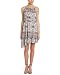 BCBGeneration Women's Print Ruffled Dress