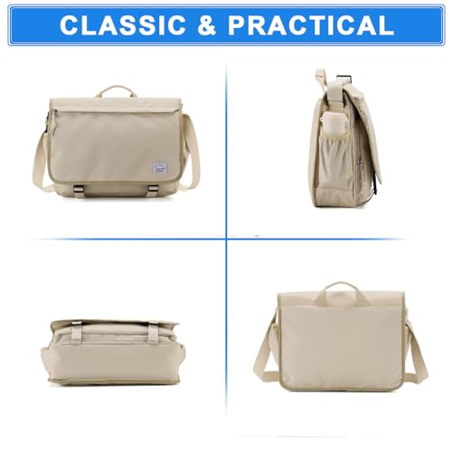 Vaschy AUVAMB136AP Messenger Bag For Men,Water Resistant Casual Satchel Briefcase Fashion Laptop Work Bag Crossbody Shoulder Handbag thumb #5