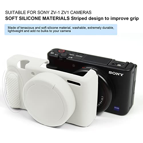 Funda protectora para cámara Sony ZV-1 de silicona suave miniatura 2