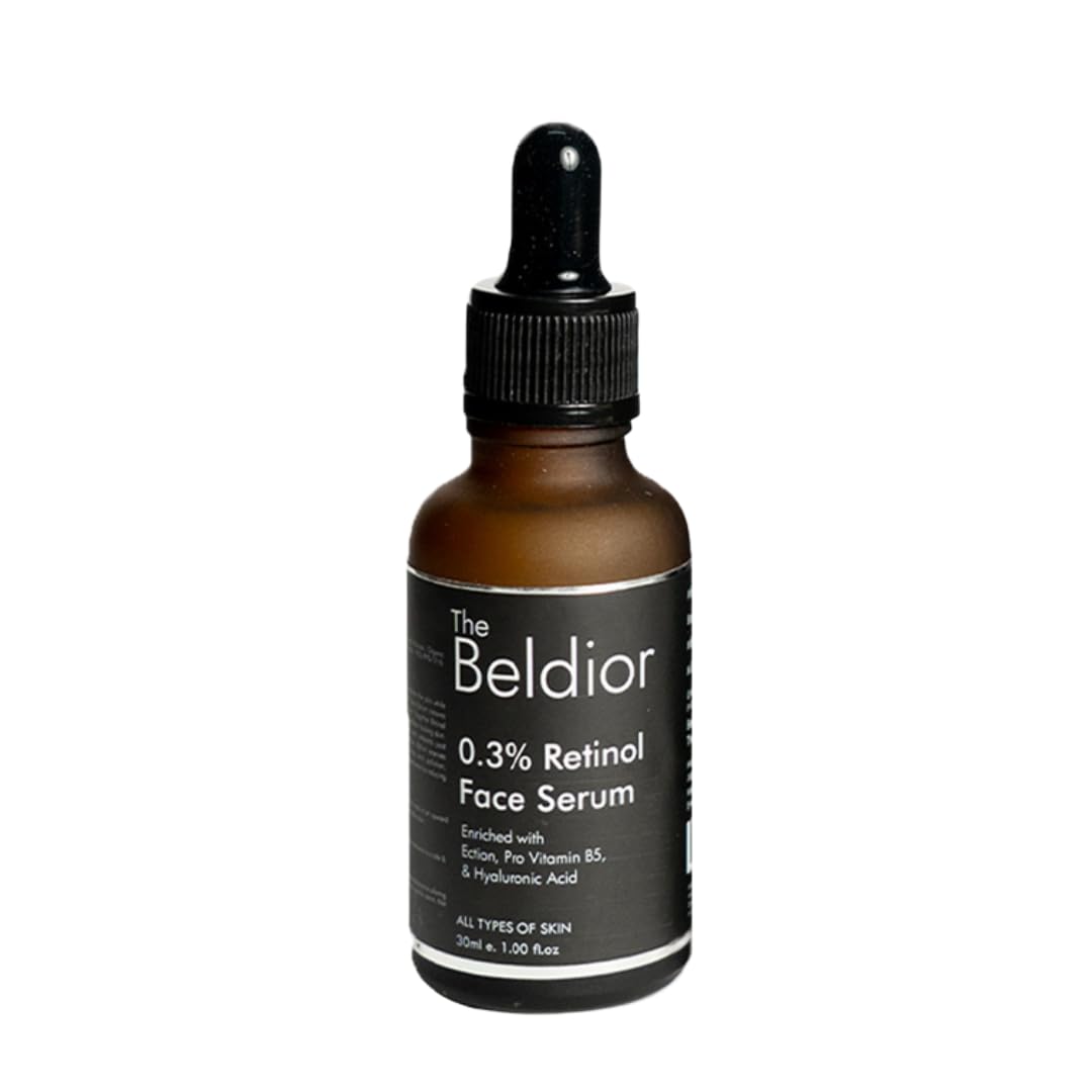 Retinol Night Serum for Women - 0.3% Retinol Face Serum Enriched with Ection, Pro Vitamin B5 & Hyaluronic Acid - for Face Anti Aging - 30ml Anti Aging Tightening Booster