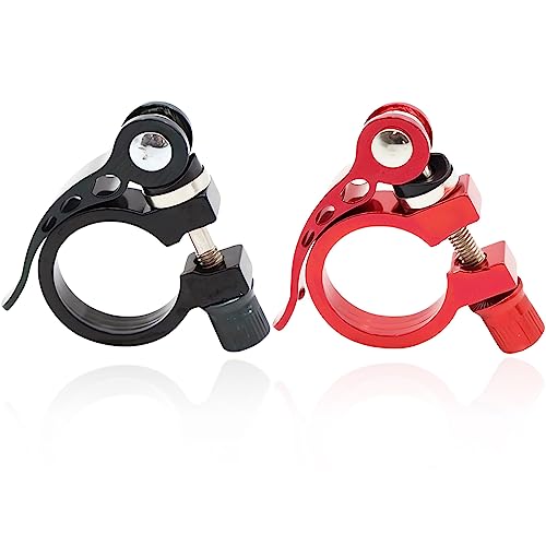 VGEBY Fahrrad Sattelklemme - Schnellspanner Aus Aluminiumlegierung Für Mountainbikes | Leicht & Langlebig