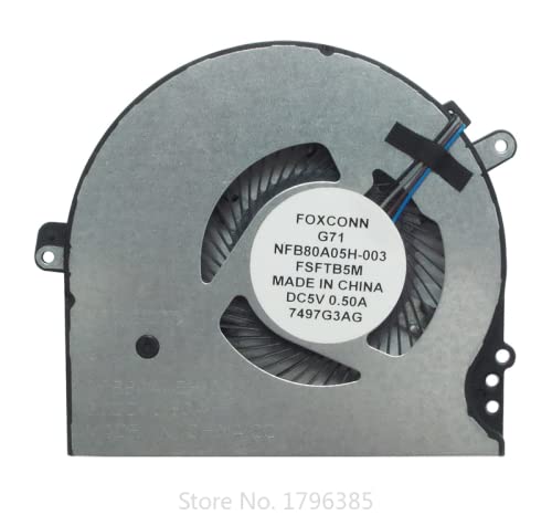 Amazon.com: Laptop CPU Cooling Fan for Foxconn G71 NFB80A05H-003