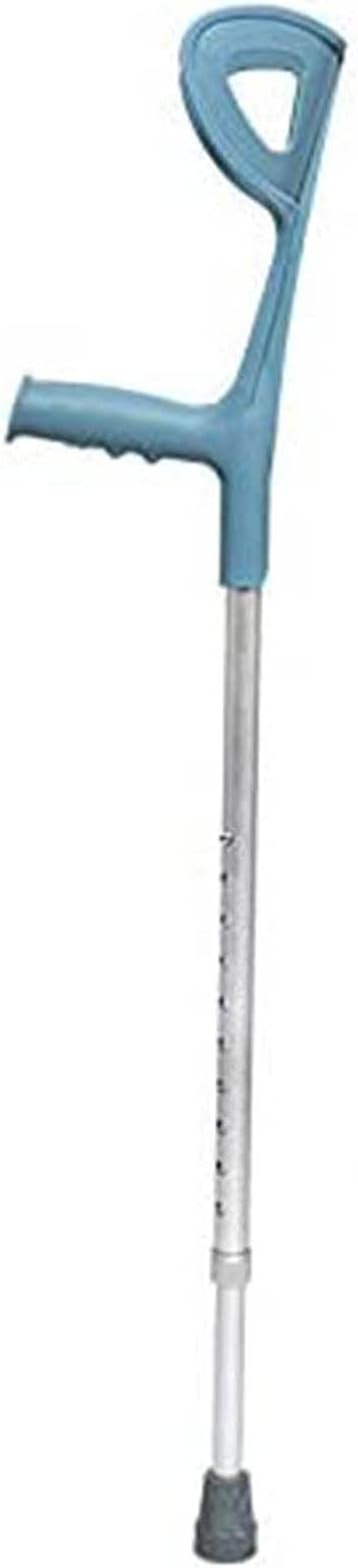 Ergonomic Shock-Absorbing Elbow Crutches One, 10 Files Adjustable Flexivity Crutch, with Comfy Handle Shock Absorber, Non-Slip Crutch